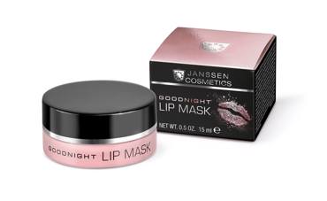 JANSSEN COSMETICS Goodnight Lip Mask Στοχευμένη Εντατική Φροντίδα Χειλιών- Μάσκα Νύχτας (Προτείνεται για Καπνιστές) 15ml